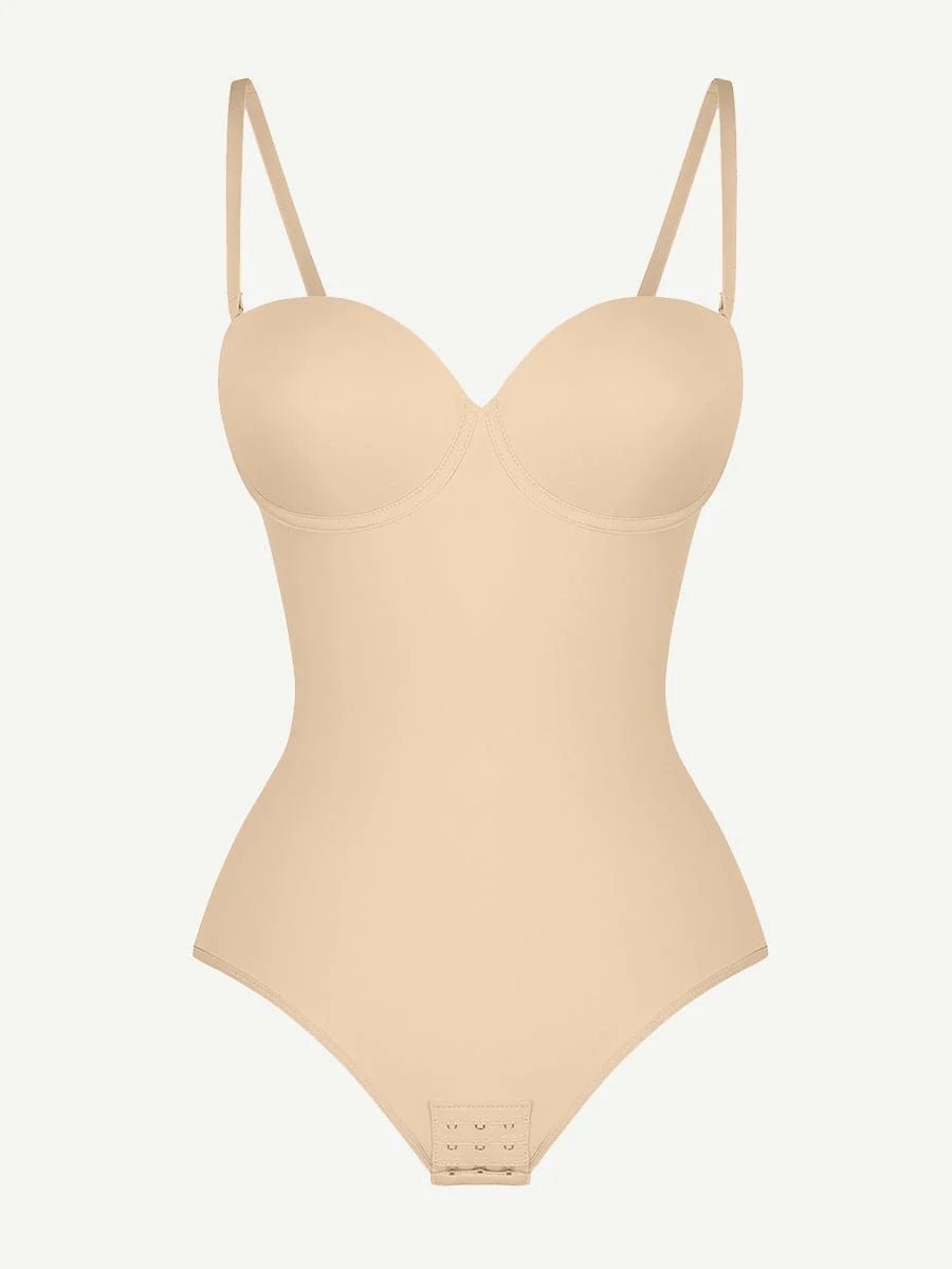 Bustier Underwire Bodysuit – Breathable Tummy Control Shapewear - LOVIISA