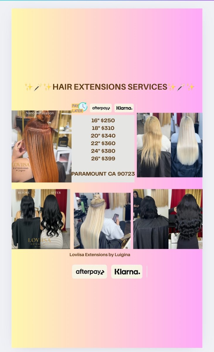 Hair Extensions - LOVIISA