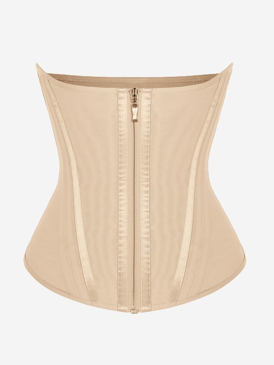 High Compression Waist Trainer – 15 Steel Bones & Tummy Control - LOVIISA