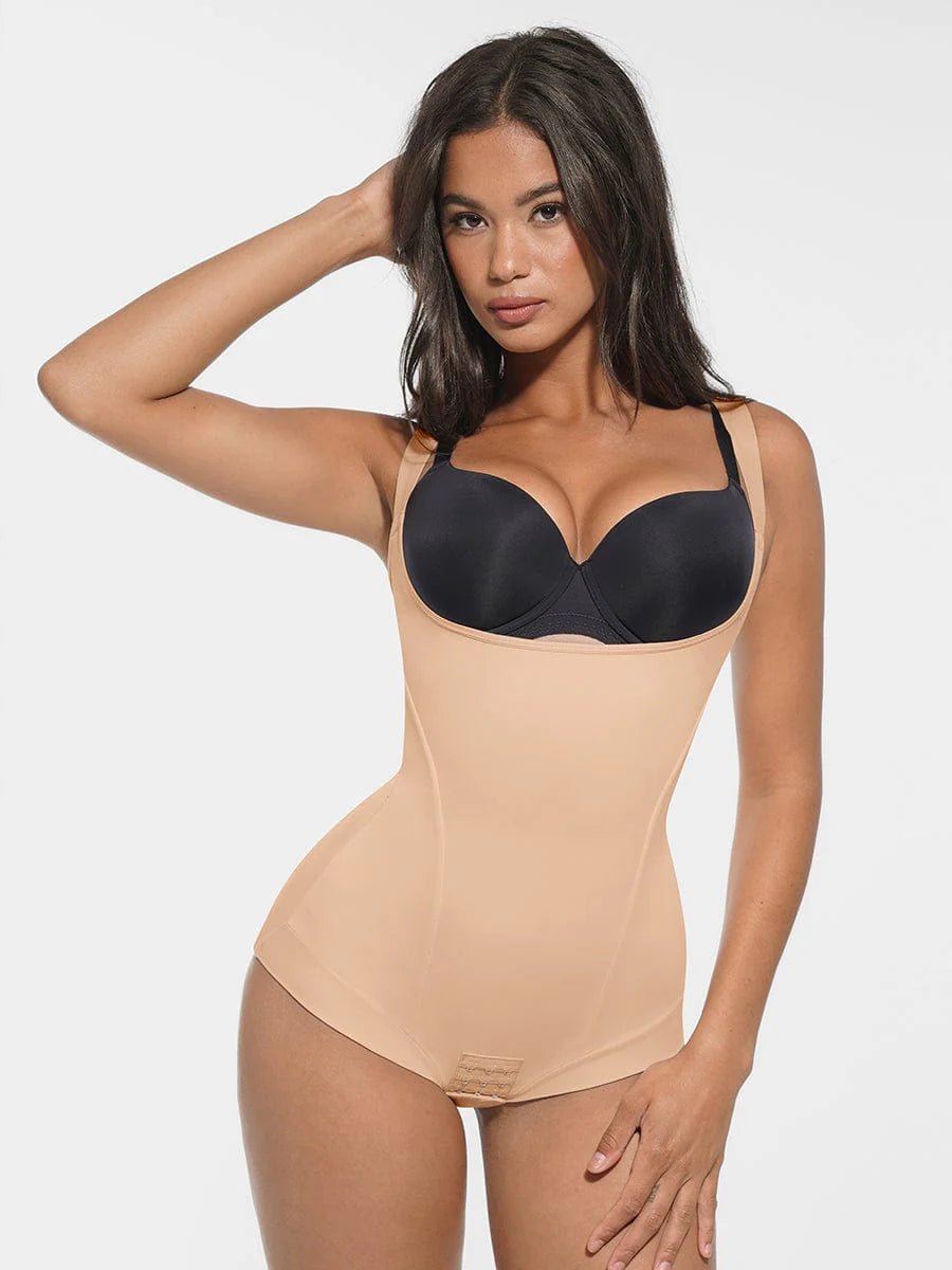 High - Elastic Shaping Bodysuit – Bust Support & Crotch Design - LOVIISA