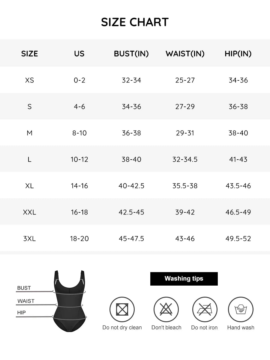 High - Elastic Shaping Bodysuit – Bust Support & Crotch Design - LOVIISA