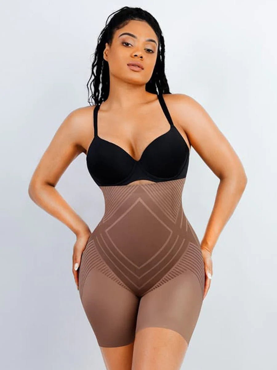 High Waist Liquid Spandex Slimmer – Waist Trimming & Thigh Control - LOVIISA