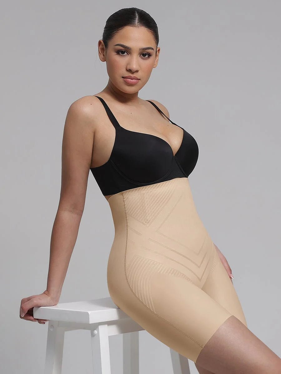 High Waist Liquid Spandex Slimmer – Waist Trimming & Thigh Control - LOVIISA