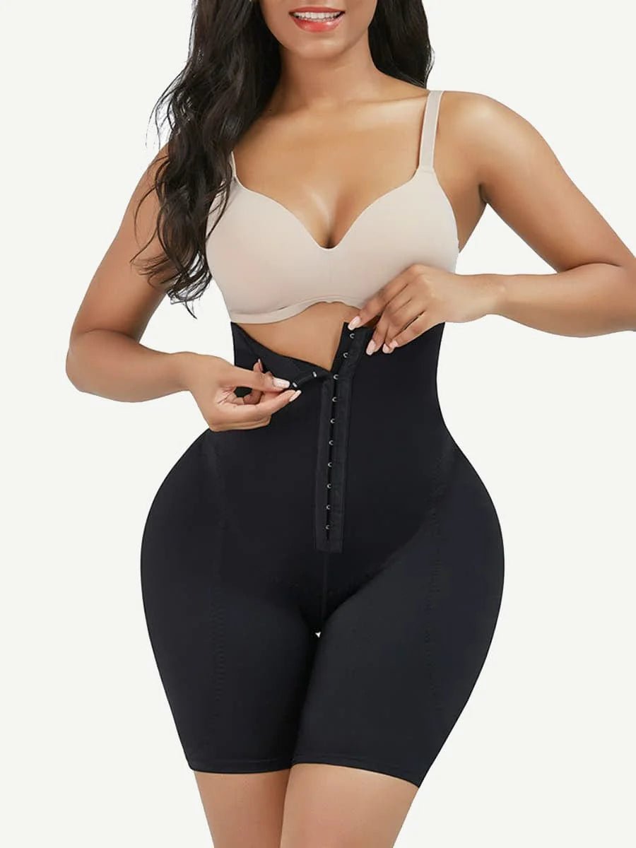 High - Waist Tummy Control Shapewear – Removable Hip Pads Included - LOVIISA