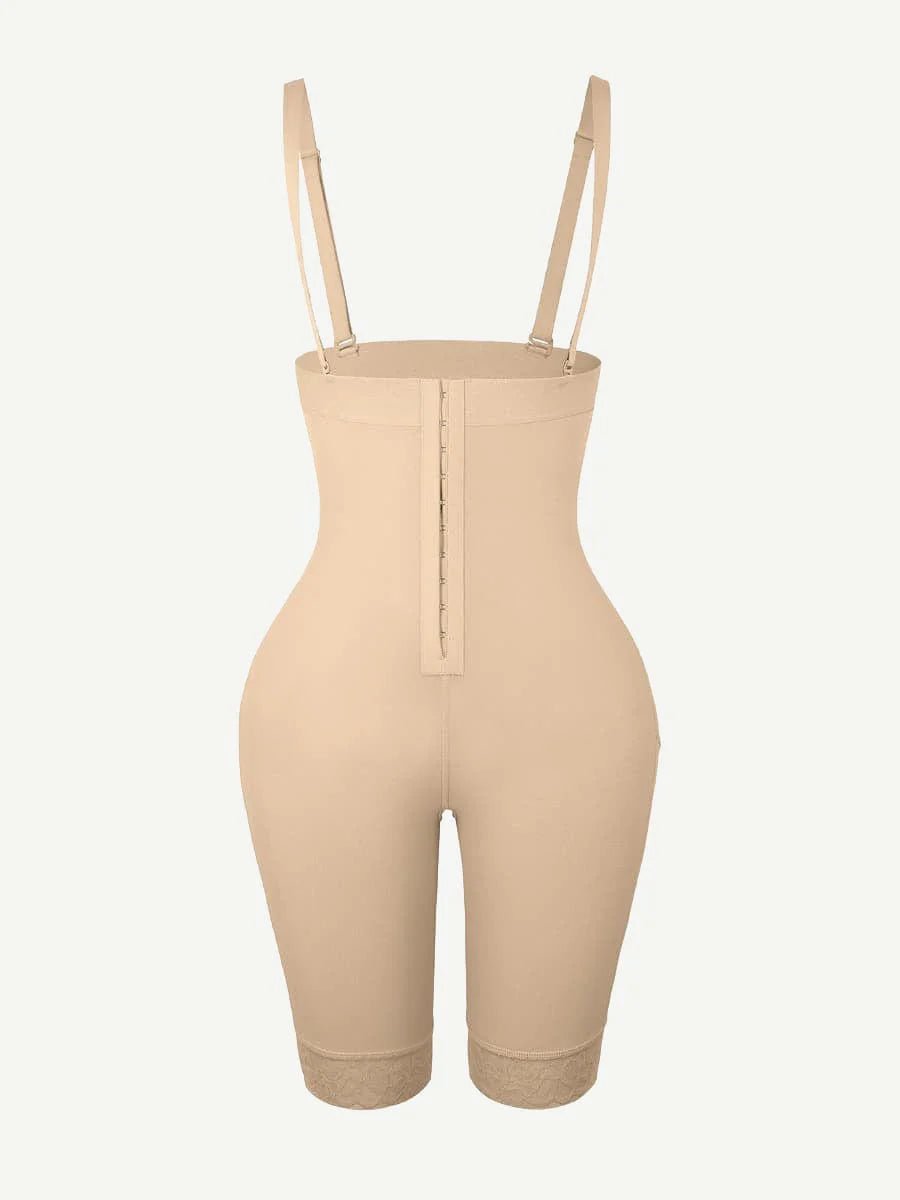High - Waisted Post - Surgery Shorts – Knee Length, Elastic & Sculpting - LOVIISA