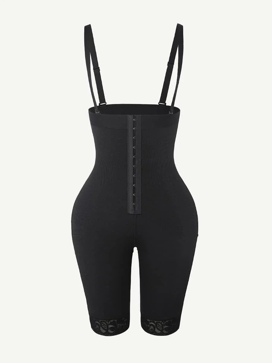 High - Waisted Post - Surgery Shorts – Knee Length, Elastic & Sculpting - LOVIISA