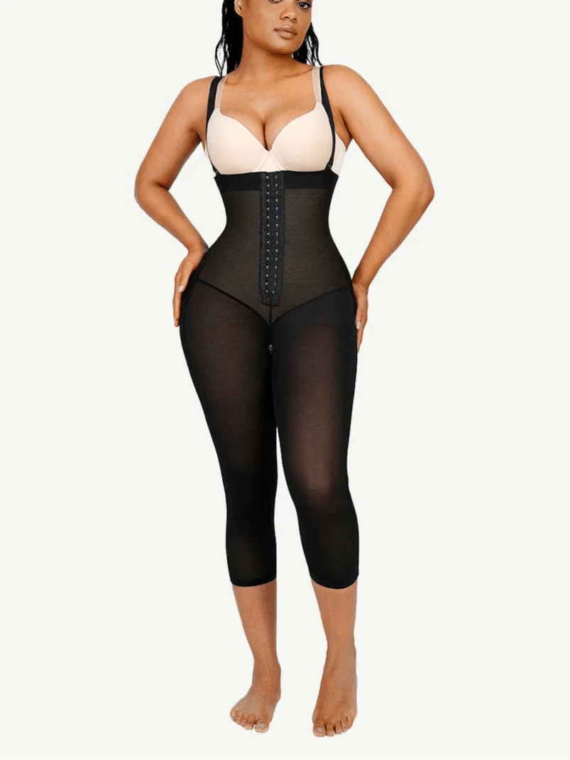 Latex Open Bust Shapewear – Tummy Control & Adjustable Straps - LOVIISA