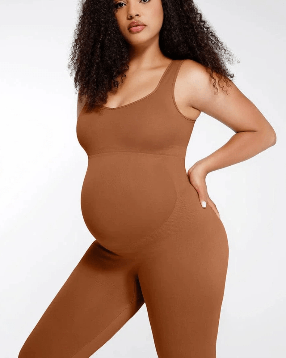 Maternity Support Catsuit – Back Lifting & Abdominal Control Jumpsuit - LOVIISA