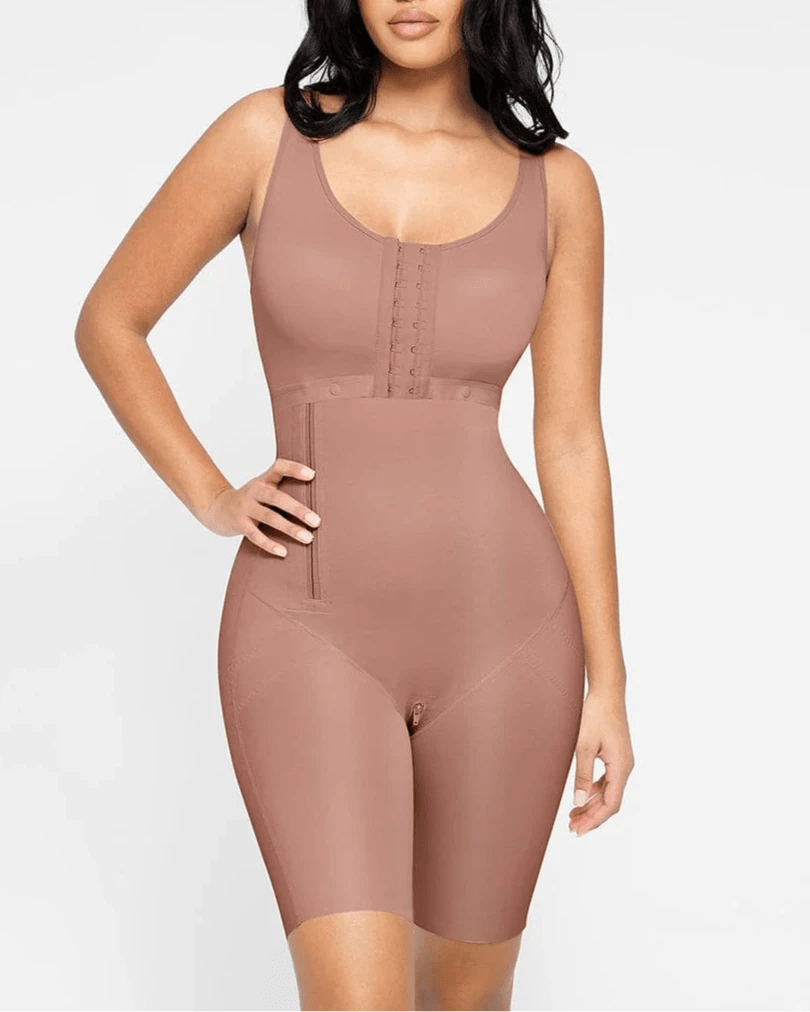 Post - Operative Body Shaper – Breast Coverage & Side - Zip Closure - LOVIISA
