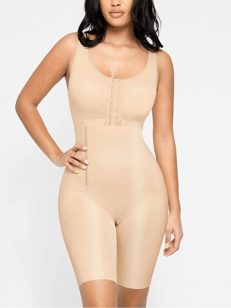 Post - Operative Body Shaper – Breast Coverage & Side - Zip Closure - LOVIISA