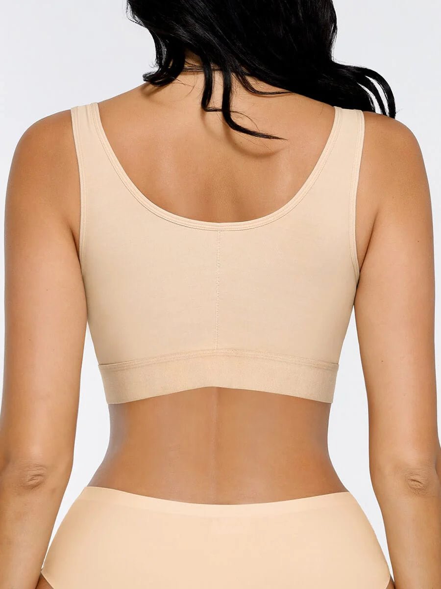 Post - Surgery Bra – Adjustable Front Closure with Triple Hooks - LOVIISA