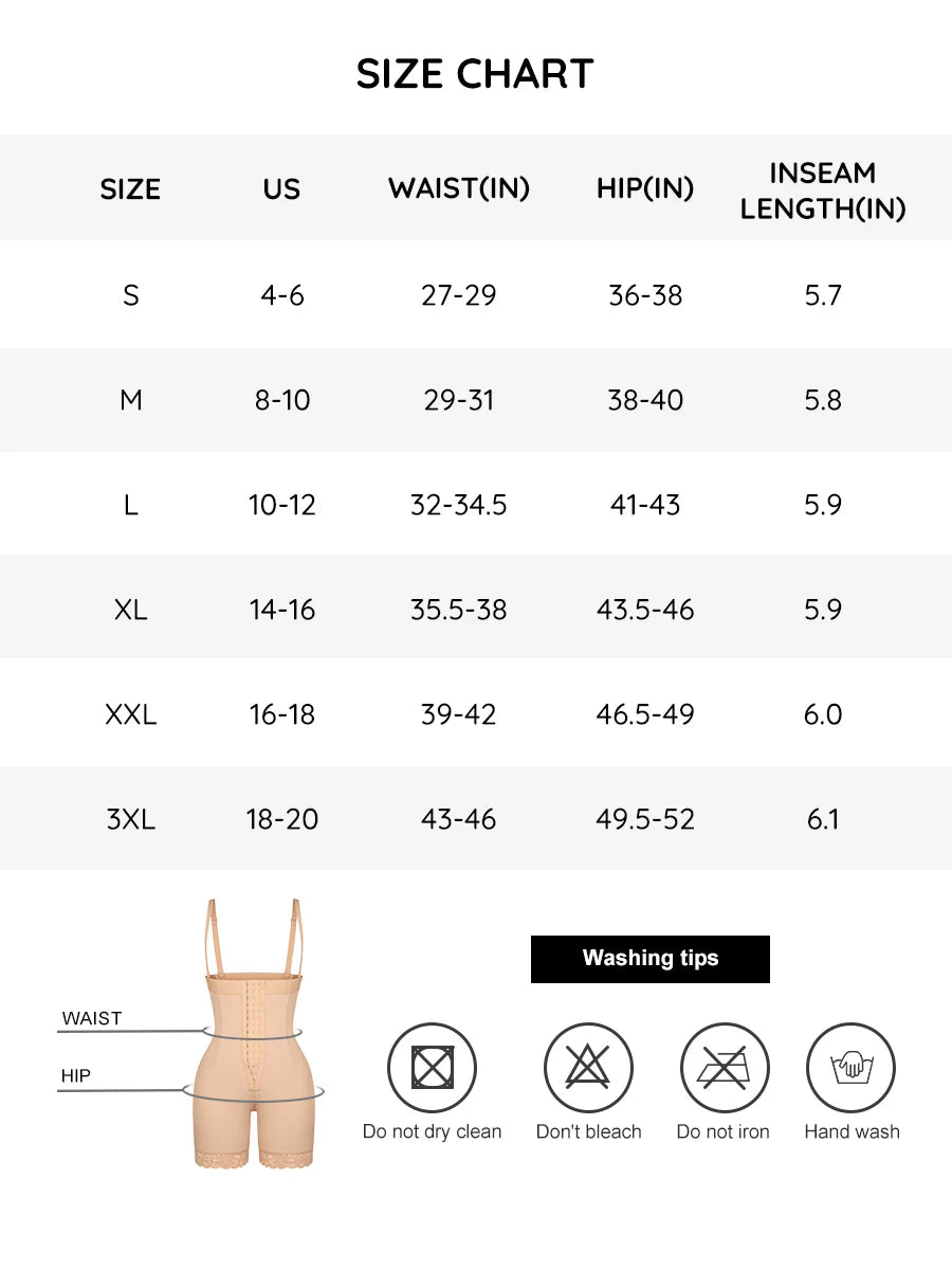 Post - Surgery Butt Lifter – 4 Steel Bones, Tummy Control & Antibacterial - LOVIISA