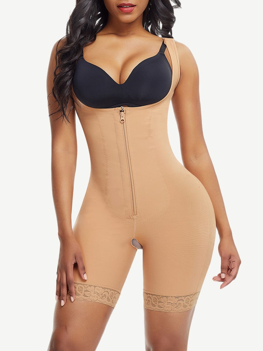Post - Surgery Full Body Shaper – Compression, Tummy Control & Zipper - LOVIISA