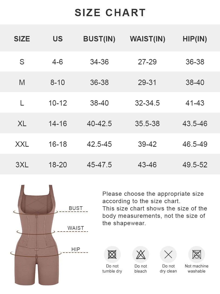 Post - Surgery U - Shaped Bust Support Shapewear – Waist & Abdomen Control - LOVIISA