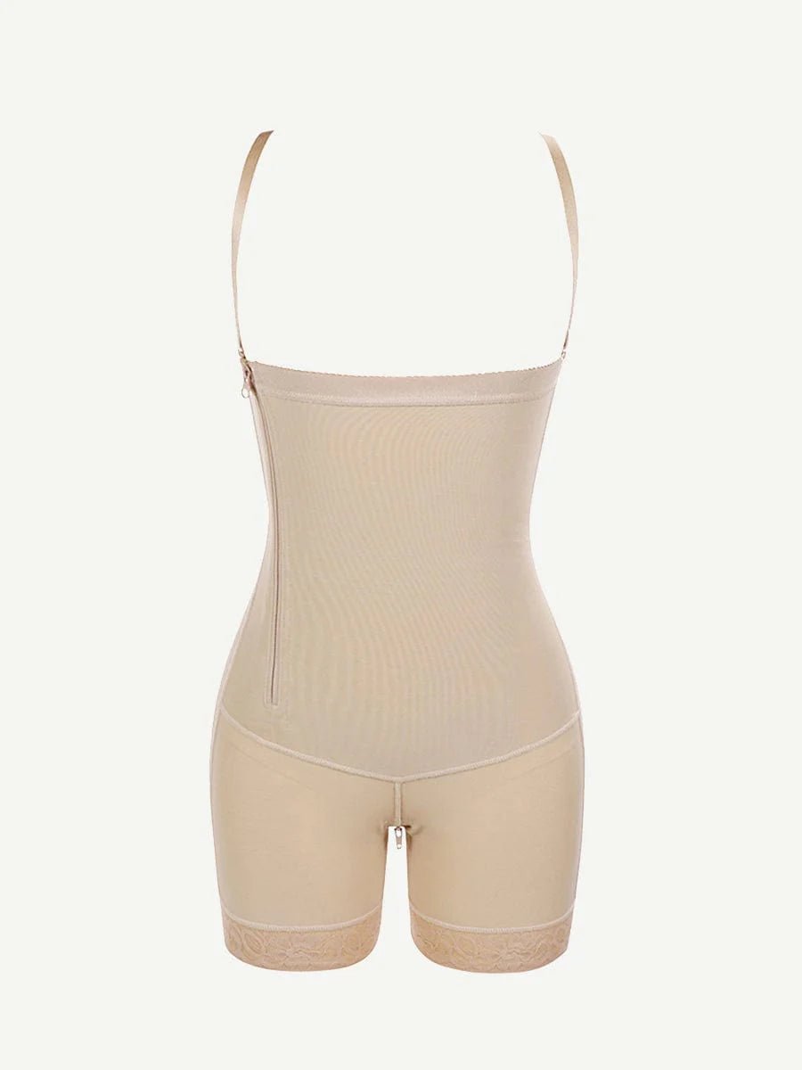 Postoperative Body Shaper – Side Zip & Pretty Detachable Straps - LOVIISA