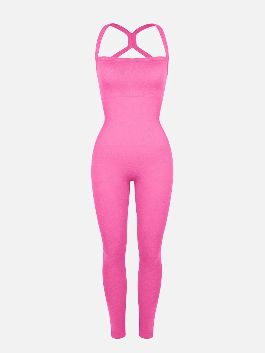 Seamless 2 - in - 1 Shaping Jumpsuit – Waist & Tummy Control, Bra - Free - LOVIISA