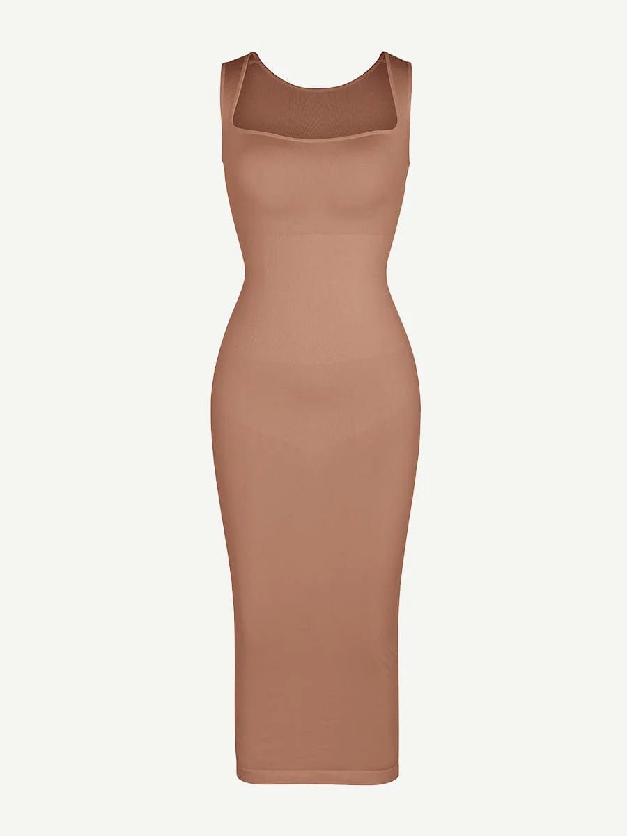 Seamless 360° Waist Control Skirt – Spaghetti Strap & Sculpting Fit - LOVIISA