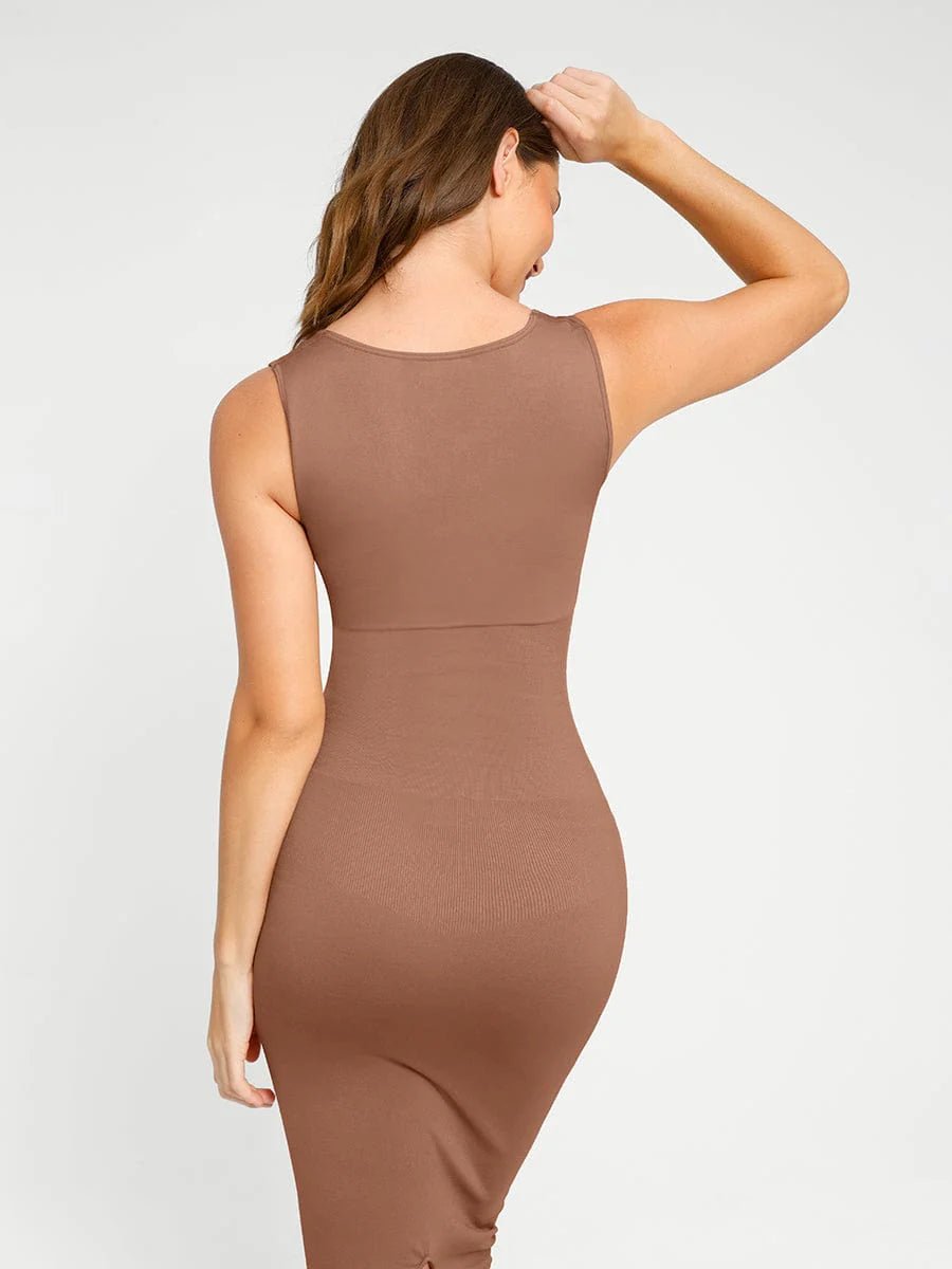 Seamless 360° Waist Control Skirt – Spaghetti Strap & Sculpting Fit - LOVIISA