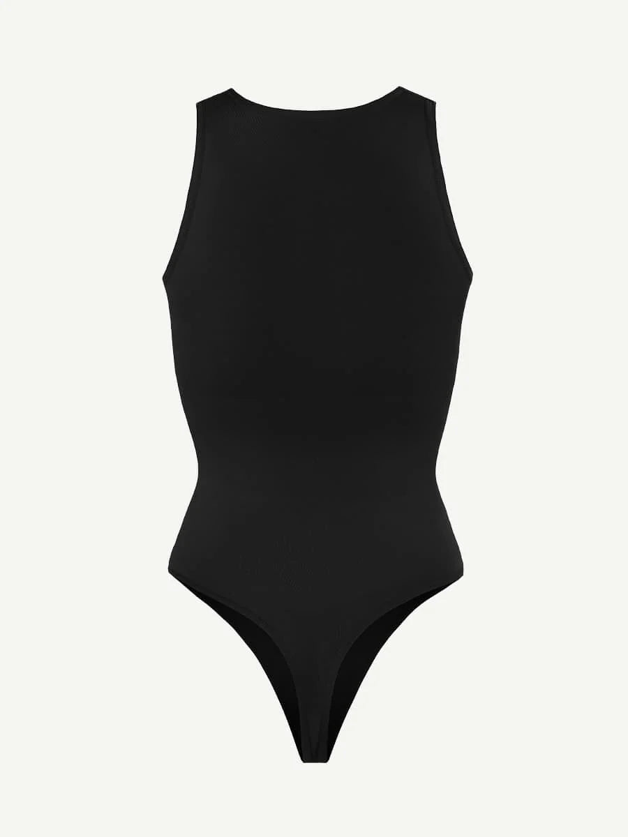 Seamless Crew Neck Thong Bodysuit – Sculpting Layer - LOVIISA