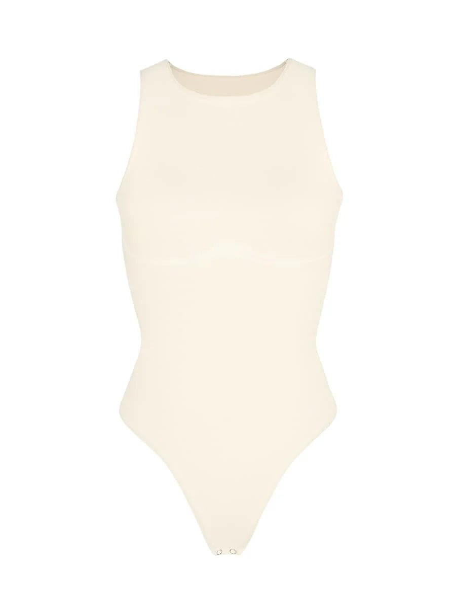 Seamless Crew Neck Thong Bodysuit – Sculpting Layer - LOVIISA