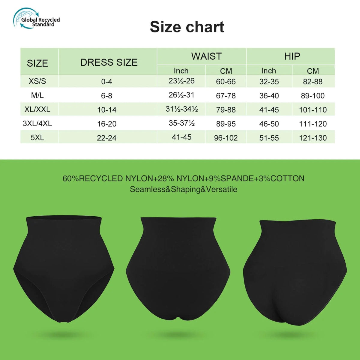 Seamless Instant Smooth Low - Rise Shaping Briefs – Invisible Underwear with Tummy Control - LOVIISA