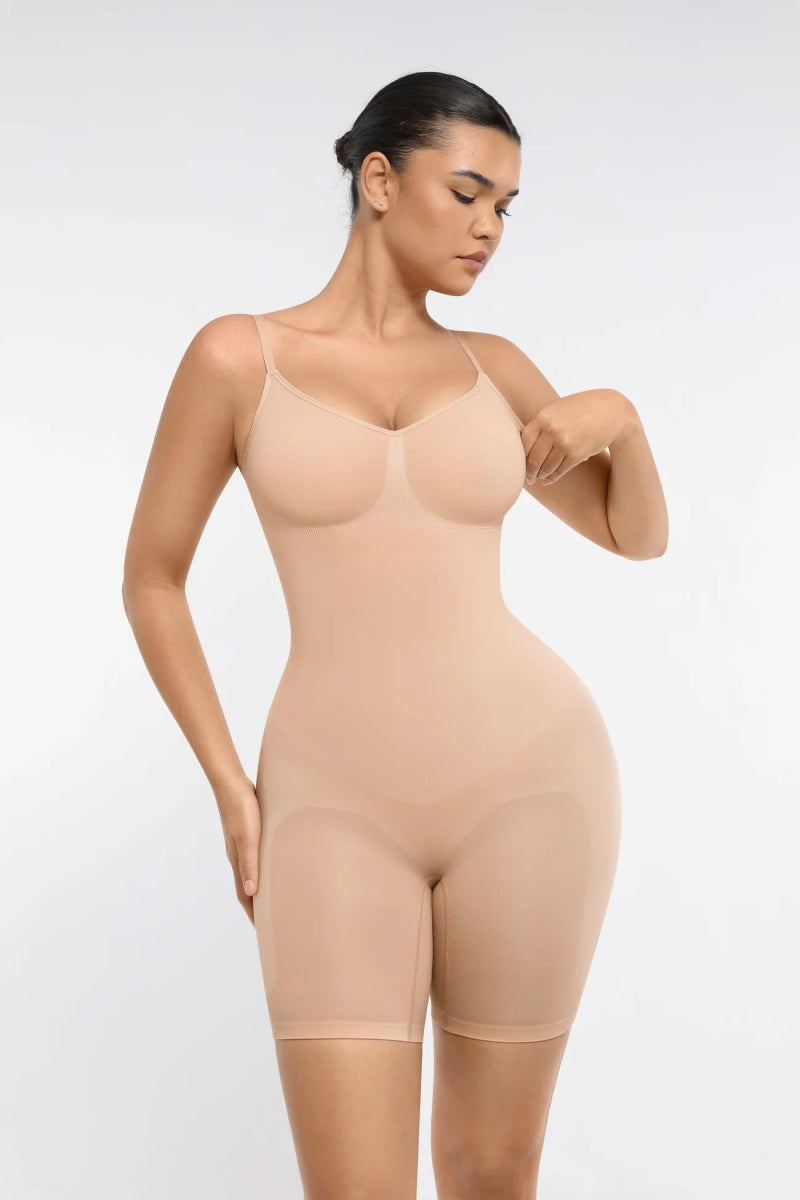Seamless Mid - Thigh Full Body Shaper – Sculpting & Butt Lifter - LOVIISA