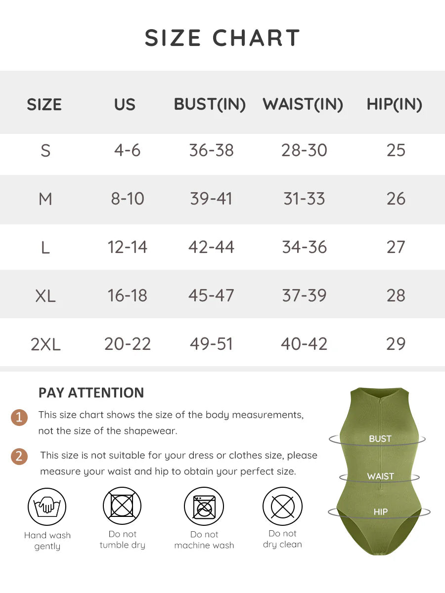 Seamless Ribbed Zip Bodysuit - LOVIISA