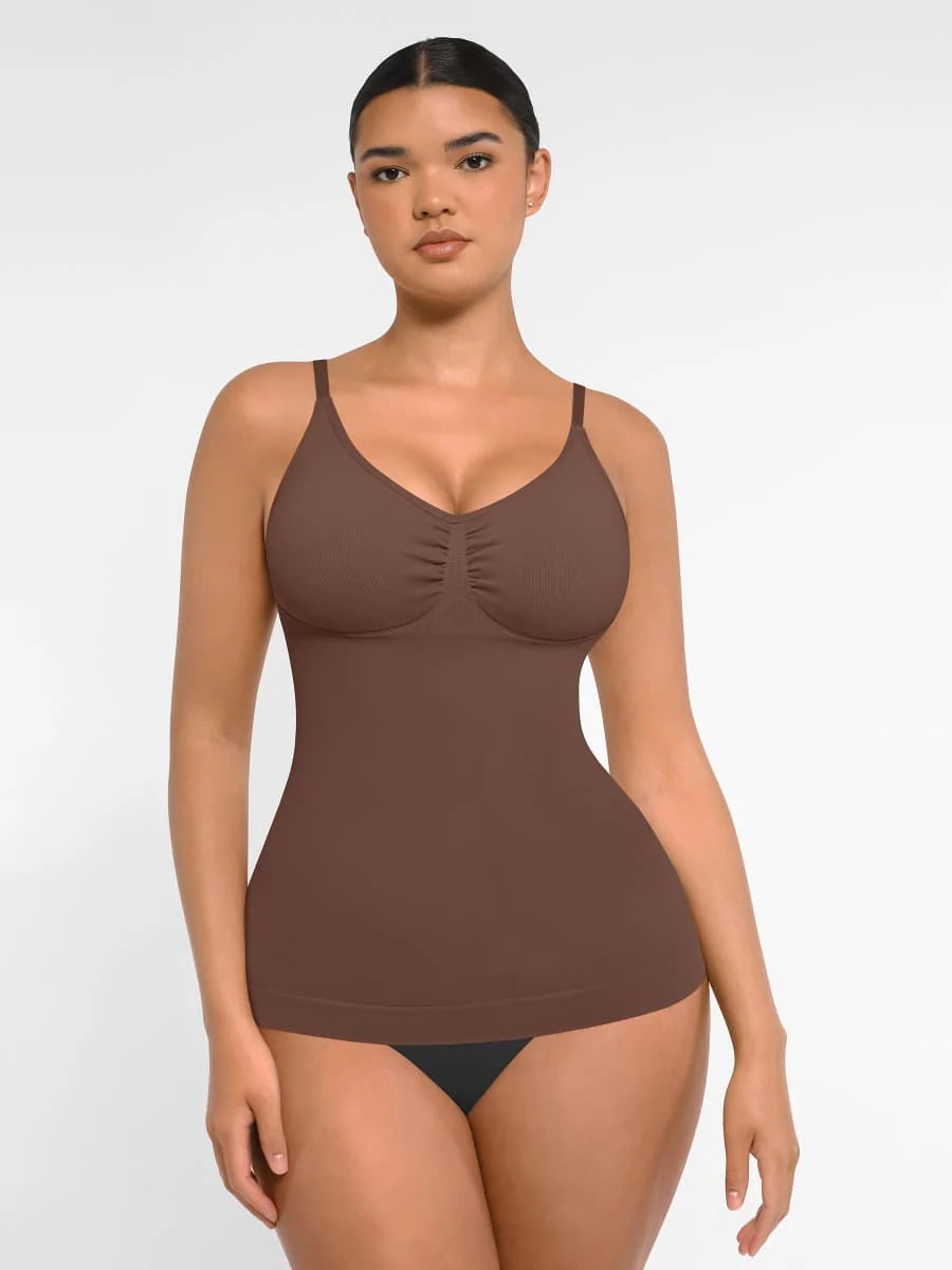Seamless Shaping Tank Top – Bust Support & Waist Control