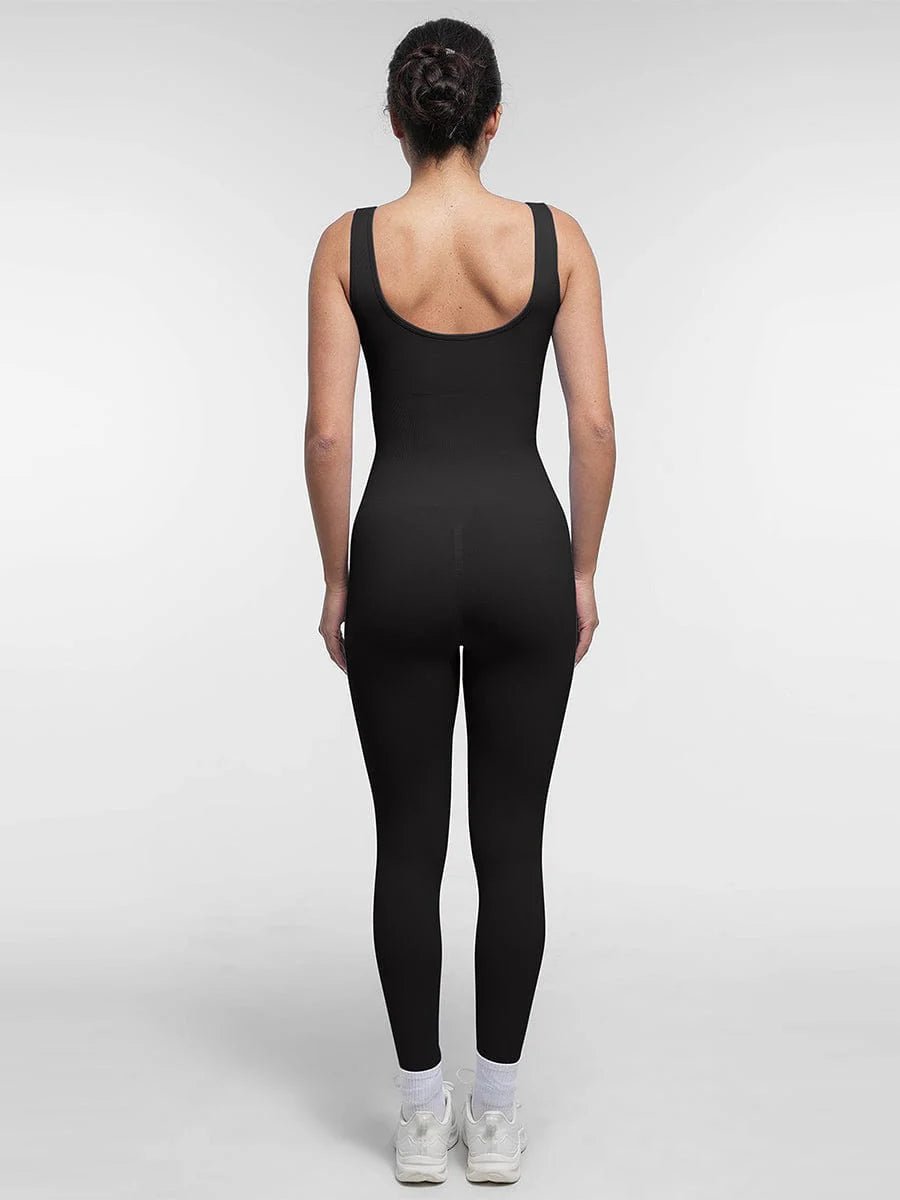 Seamless Shaping Jumpsuit – Square Neck & U - Back Design - LOVIISA