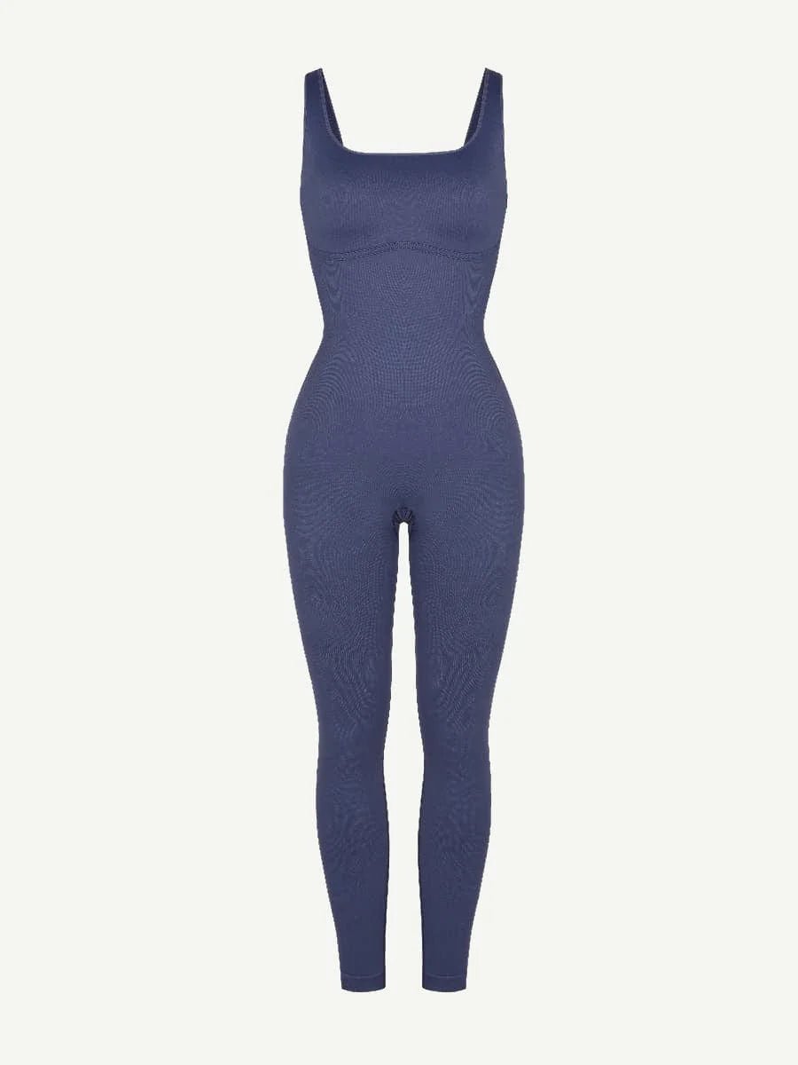Seamless Shaping Jumpsuit – Square Neck & U - Back Design - LOVIISA