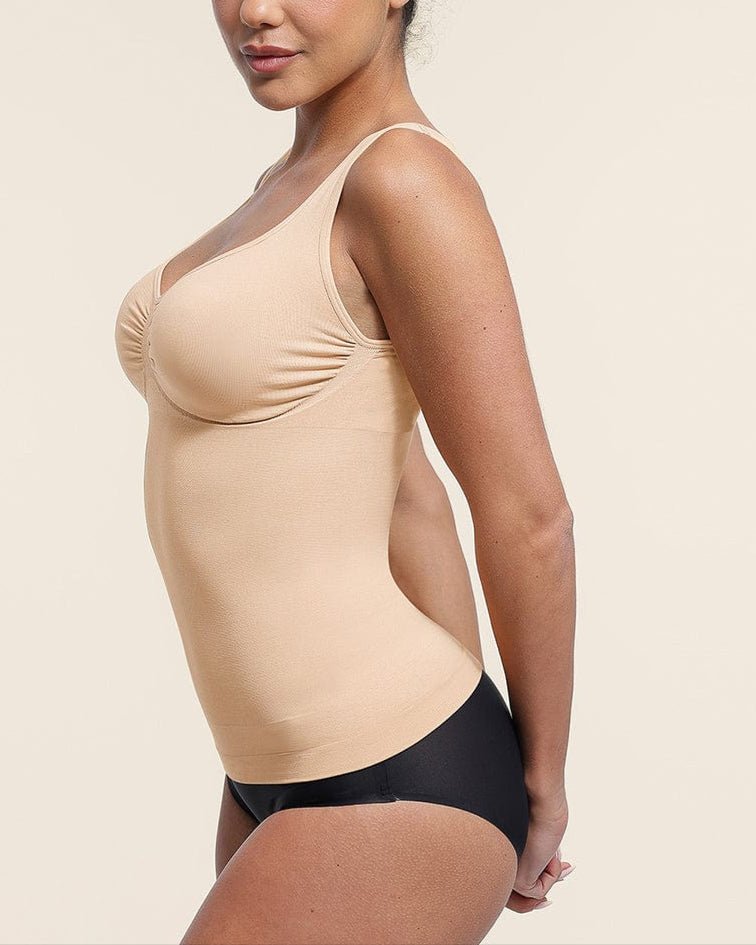 Seamless Shaping Tank Top – Bust Support & Waist Control - LOVIISA