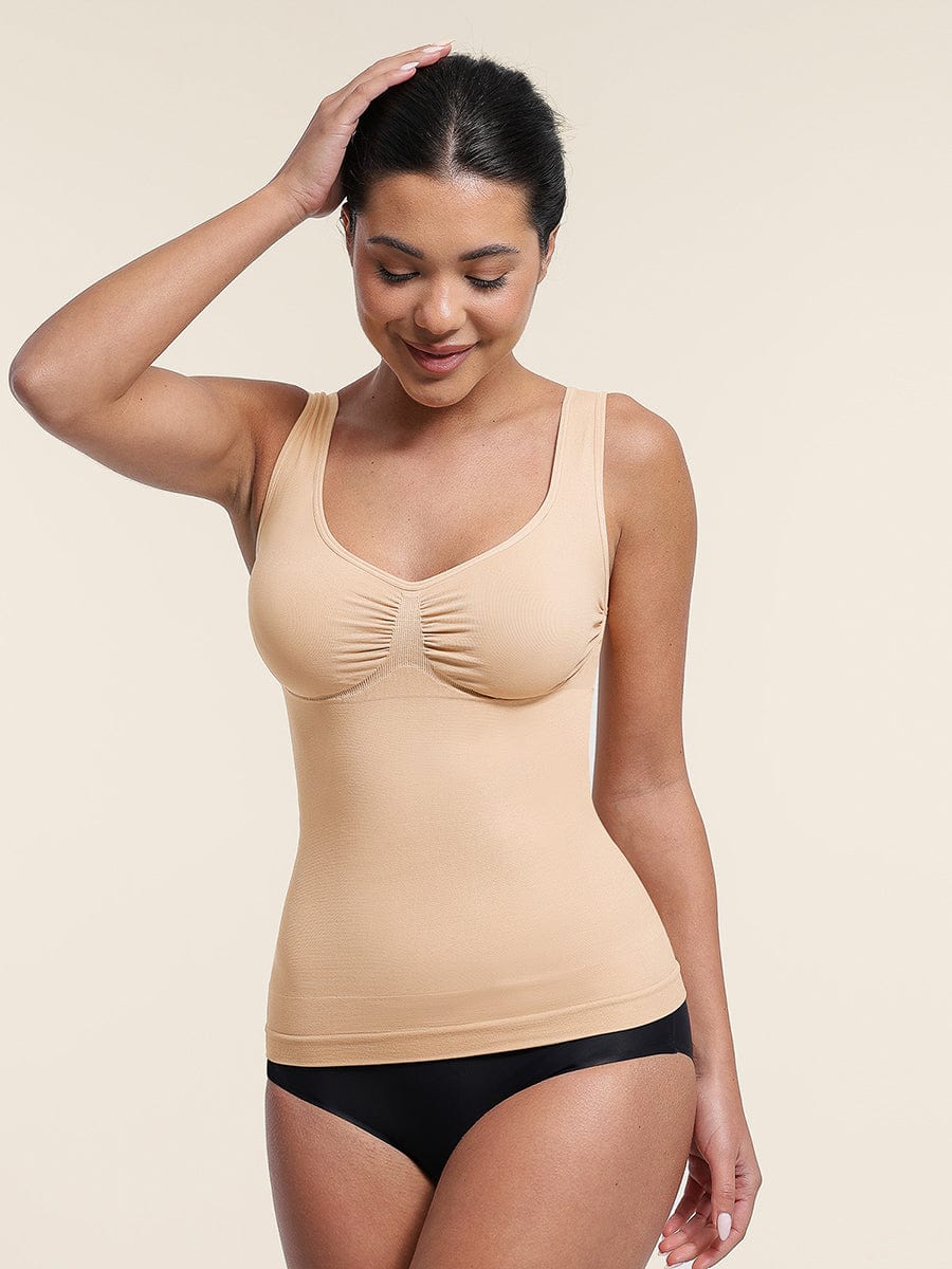 Seamless Shaping Tank Top – Bust Support & Waist Control - LOVIISA