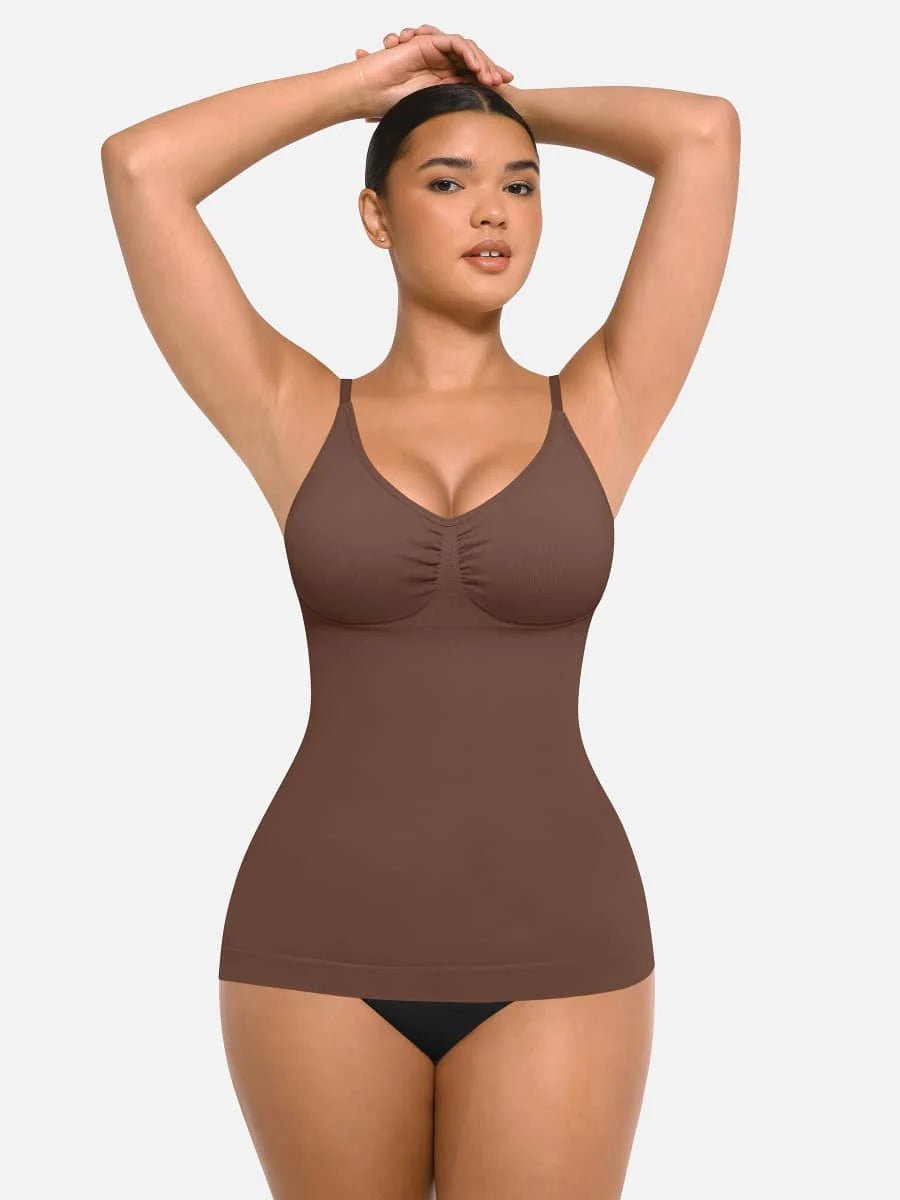 Seamless Shaping Tank Top – Bust Support & Waist Control - LOVIISA