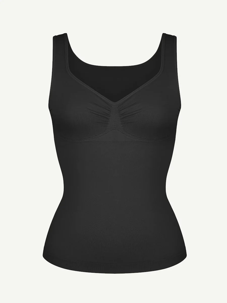Seamless Shaping Tank Top – Bust Support & Waist Control - LOVIISA