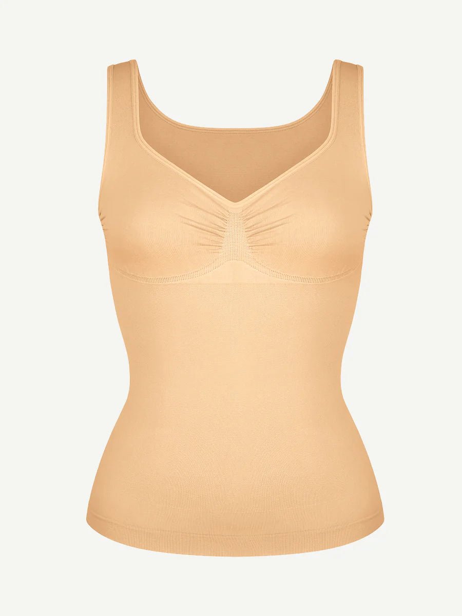 Seamless Shaping Tank Top – Bust Support & Waist Control - LOVIISA