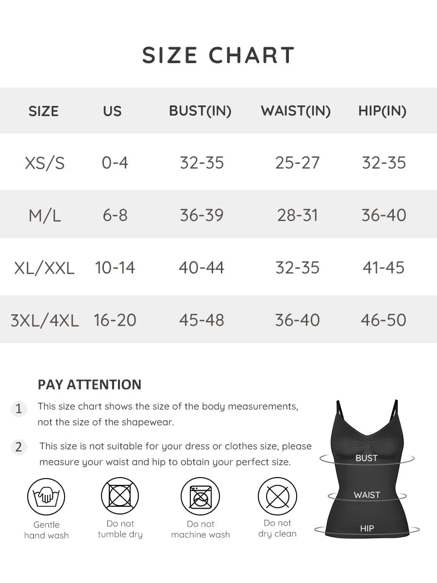Seamless Shaping Tank Top – Bust Support & Waist Control - LOVIISA