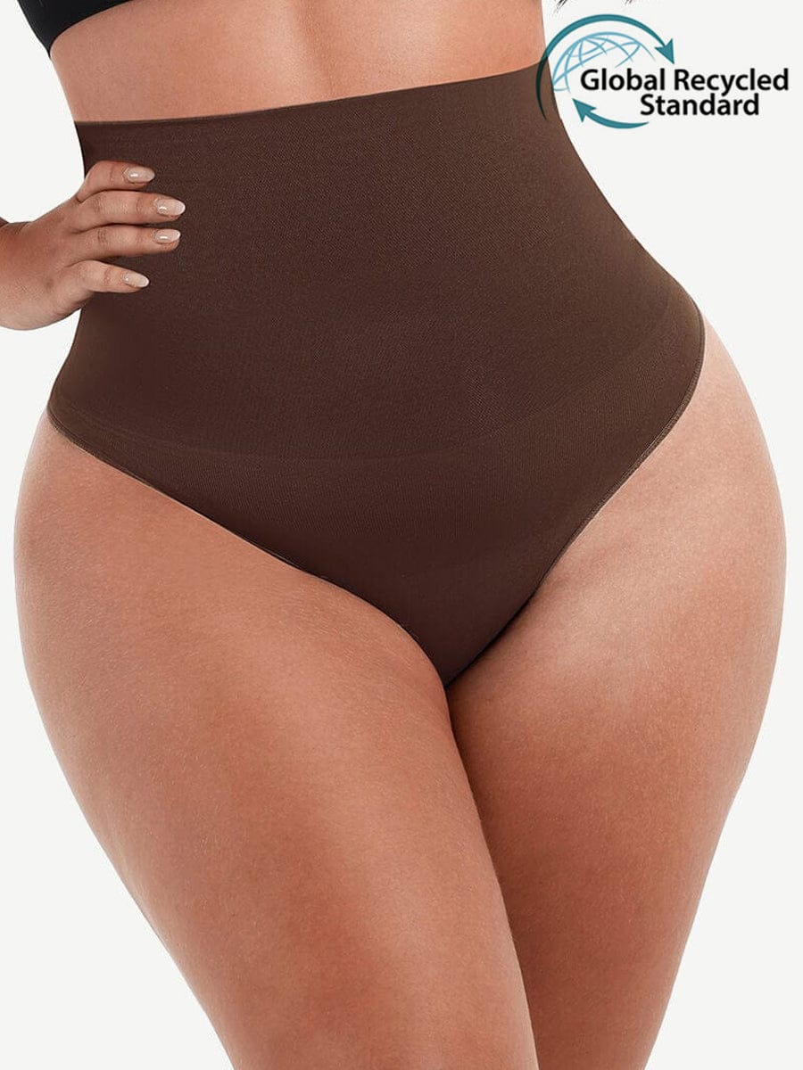 Seamless Shaping Thong Panties – Instant Smooth Tummy Control | Loviisa Shapewear - LOVIISA