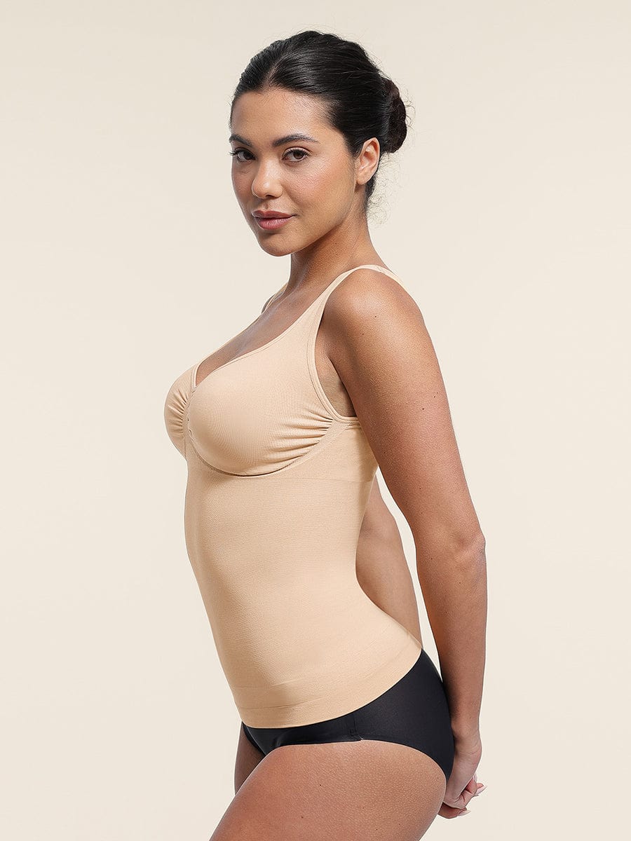 Seamless t Waist & Abdomen Control Shape Top - LOVIISA