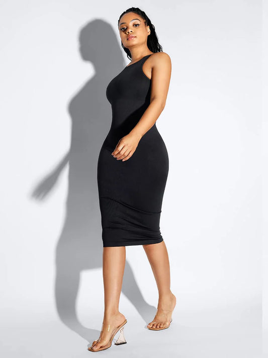 Snatched Seamless Shaper Dress – Large U-Back Control Fit