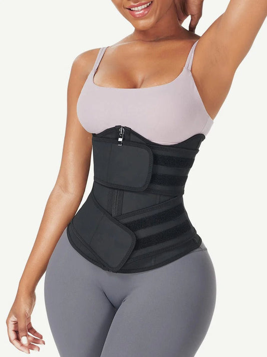 Double Belt Waist Trainer – High Compression & Waist Control - LOVIISA