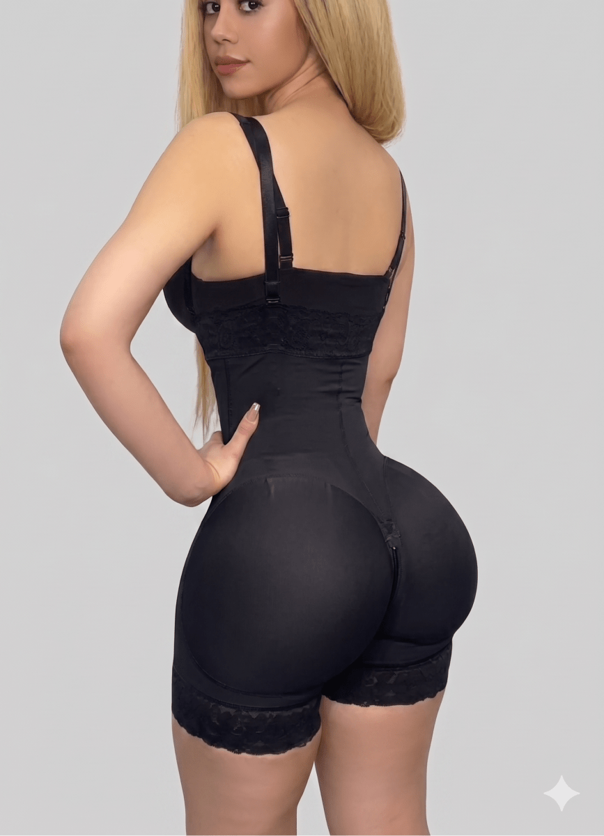 Faja Reloj de Arena Alta Compresión – Efecto BBL & Moldeo Total | Hourglass High Compression Shapewear (Mid - Thigh) - LOVIISA