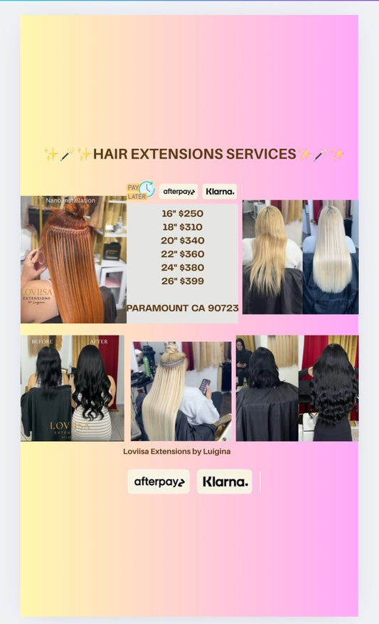 Hair Extensions - LOVIISA