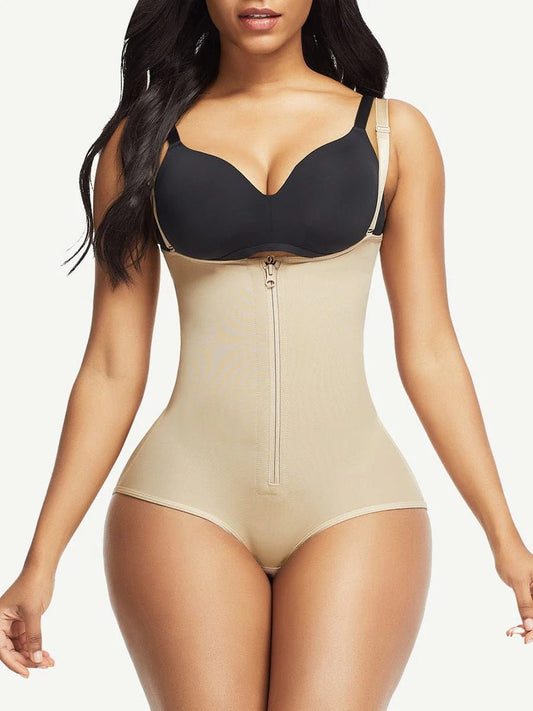 High Waist Postsurgical Body Shaper – Crotch Hooks & Curve Enhancer - Medium Compressiion - LOVIISA