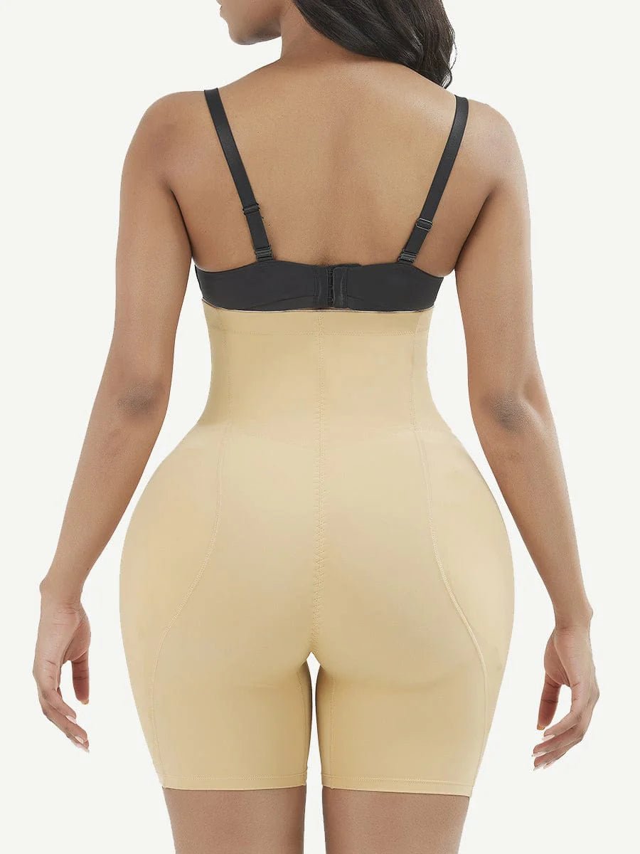 High - Waist Tummy Control Shapewear – Removable Hip Pads Included - LOVIISA