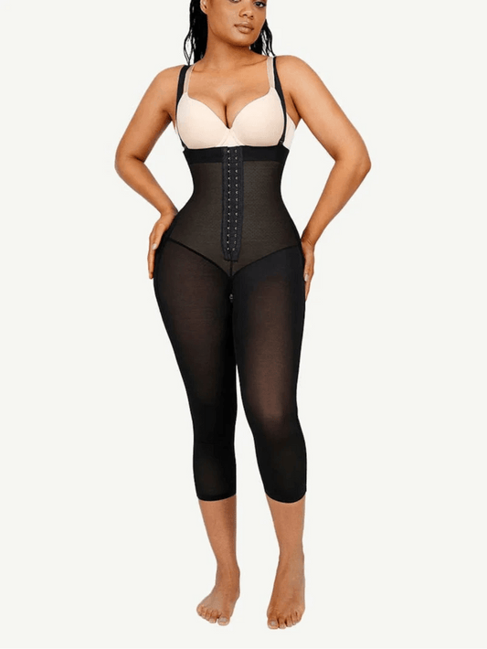Latex Open Bust Shapewear – Tummy Control & Adjustable Straps - LOVIISA