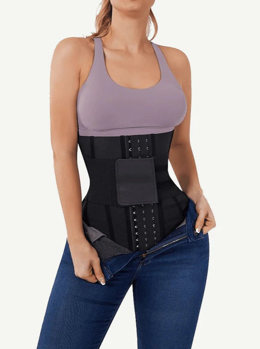 Latex Waist Trainer Tummy Wrap – Abdominal Binder Compression - LOVIISA