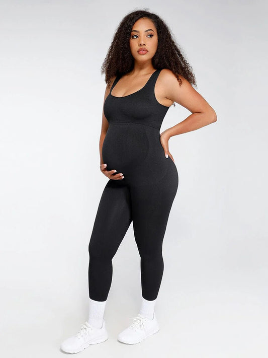 Maternity Support Catsuit – Back Lifting & Abdominal Control Jumpsuit - LOVIISA
