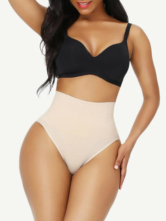 Seamless High Waist Tummy Control Panties – Instant Smooth & Breathable Shaper - LOVIISA