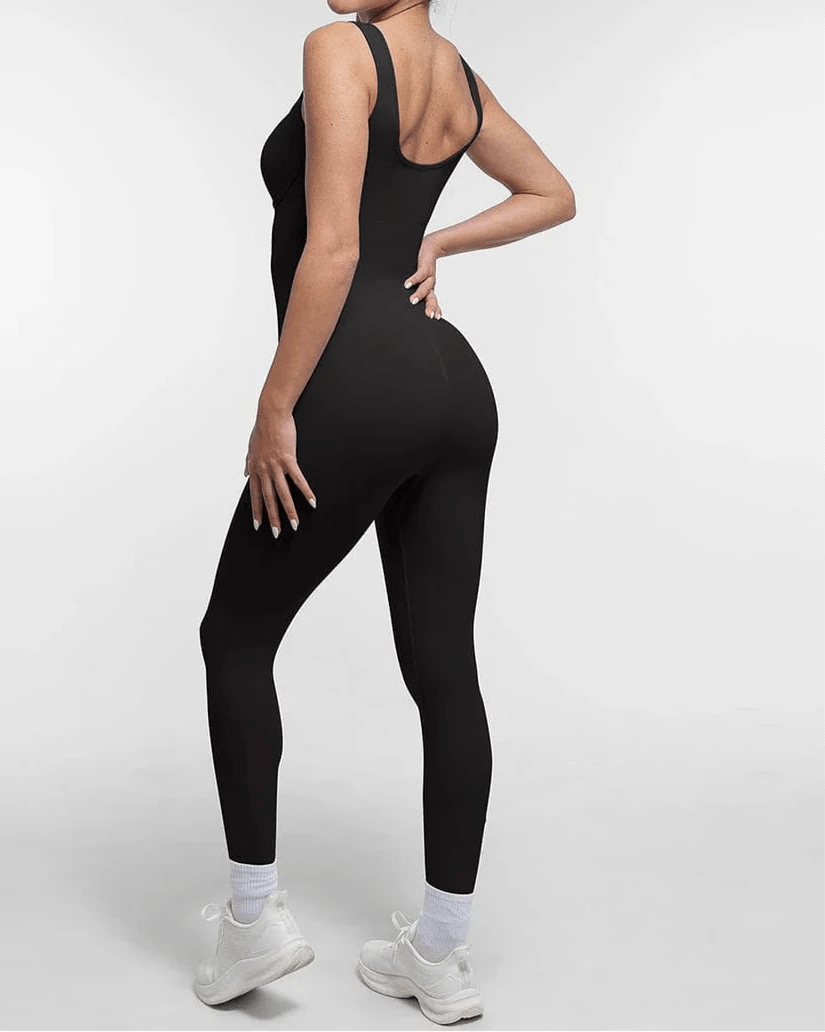Seamless Shaping Jumpsuit – Square Neck & U - Back Design - LOVIISA
