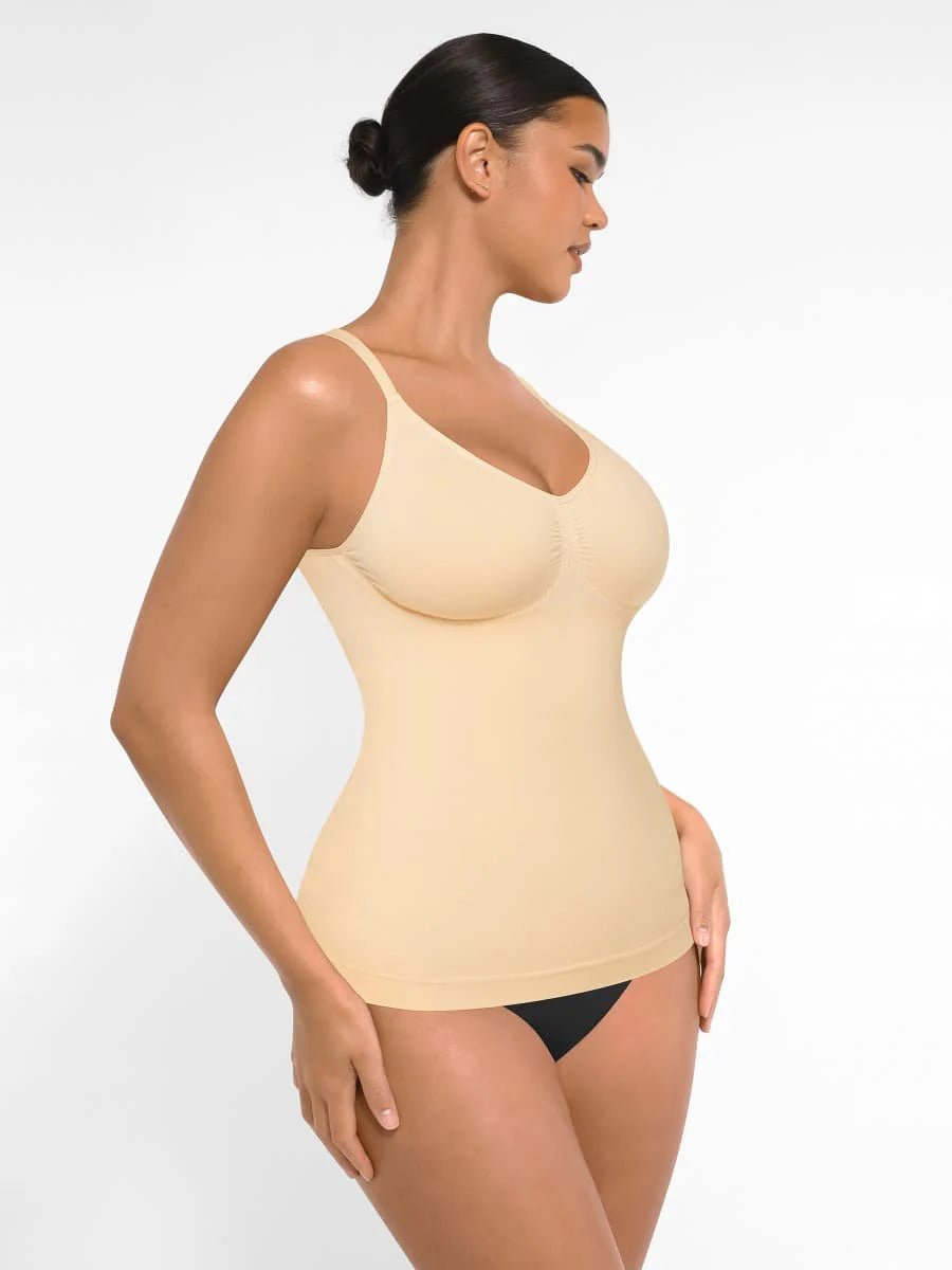 Seamless Shaping Tank Top – Bust Support & Waist Control - LOVIISA